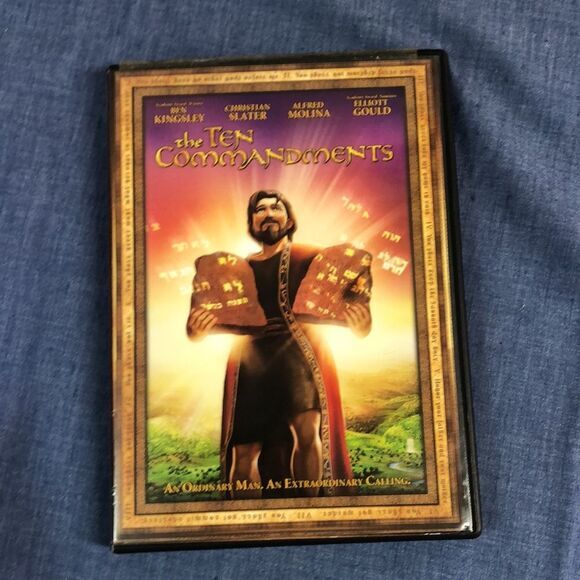 The Ten Commandments DVD Animated Movie Christian Childrens Film - Picture 4 of 4